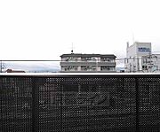 バルコニーからの風景。