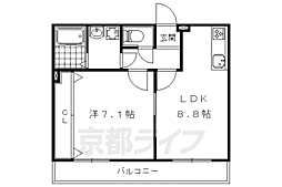 レ・セーナ 1LDKの間取図画像