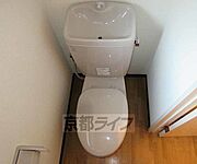 清潔なトイレです。
