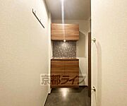 靴収納付きの玄関