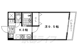 MSK・ビル 1Kの間取図画像
