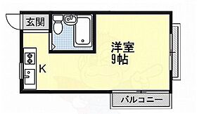 京都府京都市山科区西野山中鳥井町（賃貸マンション1K・5階・22.00㎡） その2