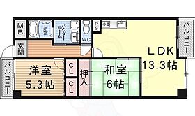 滋賀県大津市萱野浦2番27号（賃貸マンション2LDK・2階・60.47㎡） その2