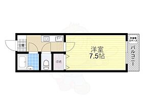 京都府京都市山科区大宅甲ノ辻町（賃貸マンション1K・1階・22.00㎡） その2