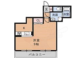 滋賀県大津市中央３丁目（賃貸マンション1K・3階・25.40㎡） その2