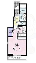 滋賀県大津市追分町15番19号（賃貸アパート1R・1階・30.00㎡） その2