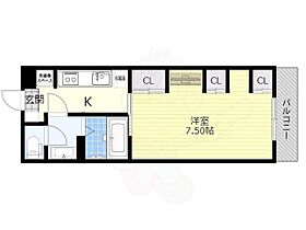 京都府京都市山科区椥辻池尻町（賃貸アパート1K・3階・26.08㎡） その2