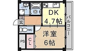 滋賀県大津市大萱１丁目5番2号（賃貸マンション1DK・7階・30.25㎡） その2