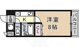 滋賀県大津市平津１丁目（賃貸マンション1K・1階・21.23㎡） その2