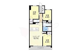 プレミスト大津京  ｜ 滋賀県大津市皇子が丘３丁目（賃貸マンション3LDK・13階・74.35㎡） その2