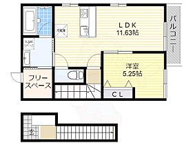 滋賀県大津市美崎町（賃貸アパート1LDK・2階・51.54㎡） その2