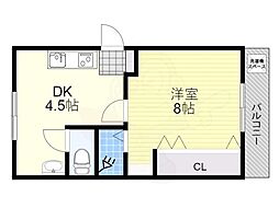 御陵駅 5.3万円