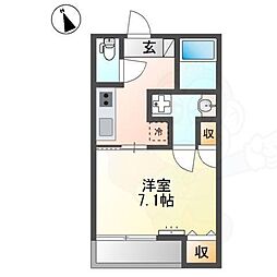 グレース石山 2階/-