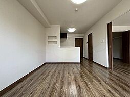 JR湖西線 堅田駅 徒歩5分の賃貸マンション 2階2LDKのリビング/ダイニング