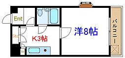 間取図画像 1K