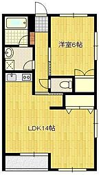 オレンジコーポ 3階/-