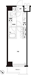ルーブル川崎上平間弐番館 1Kの間取図画像