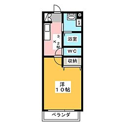 間取図画像 1K