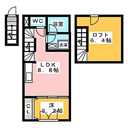 アルテール大船 1LDKの間取図画像