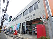 郵便局「大船郵便局まで880m」