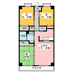 間取図画像 3LDK