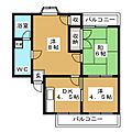 ラセーヌ東林間A3階6.7万円