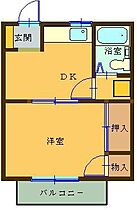 レジーナ児玉 203 ｜ 埼玉県本庄市児玉町蛭川99番地7号（賃貸アパート1DK・2階・24.83㎡） その2