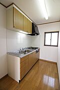 3口ガスコンロのシステムキッチン