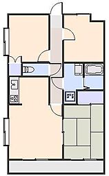 ホワイトタウン瀬山 3LDKの間取図画像