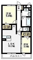 CAPE KANEKO B棟 303 ｜ 東京都国分寺市西元町3丁目（賃貸アパート2LDK・3階・50.01㎡） その2