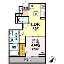 レーヴェ東戸倉I 103 ｜ 東京都国分寺市東戸倉2丁目18-40（賃貸アパート1LDK・1階・31.33㎡） その2