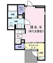 東京都国分寺市西恋ヶ窪1丁目29-23（賃貸アパート1R・1階・27.66㎡） その2