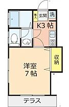 東京都小平市小川町2丁目（賃貸アパート1K・1階・23.18㎡） その2