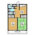 第二コーポ長谷川4階6.2万円
