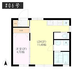 吉祥寺の家 1LDKの間取図画像