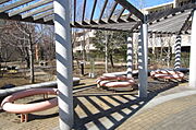 公園が敷地内にあります。