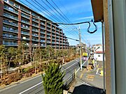 西側窓より