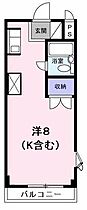 ウインク松木 501 ｜ 東京都八王子市松木18-23（賃貸マンション1R・5階・19.80㎡） その2