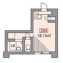 ヴランドール桜ヶ丘 204 ｜ 東京都多摩市桜ヶ丘４丁目36-52（賃貸マンション1R・2階・18.14㎡） その2