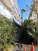 各所に防犯カメラが設置されております