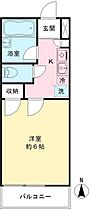 クレールハイムC 203 ｜ 東京都日野市三沢３丁目8-6（賃貸アパート1K・2階・19.87㎡） その2