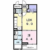 メゾンド・カノン 203 ｜ 東京都八王子市下柚木２丁目21-29（賃貸マンション1LDK・2階・34.80㎡） その2