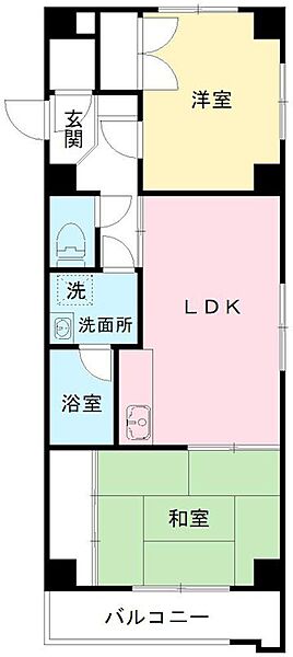 プレステージ 304｜神奈川県相模原市緑区橋本３丁目(賃貸マンション2LDK・3階・49.95㎡)の写真 その2