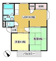 パナハイツ中央三谷130 101 ｜ 愛知県蒲郡市三谷町東1丁目（賃貸アパート2LDK・1階・45.85㎡） その2