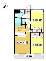 アーバンコートＴ．Ａ棟 103 ｜ 愛知県岡崎市上地2丁目（賃貸アパート2LDK・1階・57.85㎡） その2