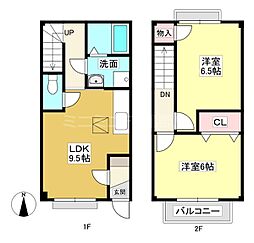 🉐敷金礼金0円！🉐ジュネス サード ニックス　B