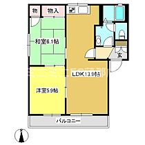 ディアス三谷東 201 ｜ 愛知県蒲郡市三谷町東1丁目（賃貸アパート2LDK・2階・54.57㎡） その2