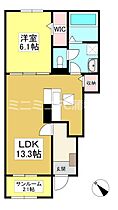 エル豊岡　I 102 ｜ 愛知県蒲郡市豊岡町池田（賃貸アパート1LDK・1階・50.05㎡） その2