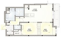 チェリーゼ 2LDKの間取図画像