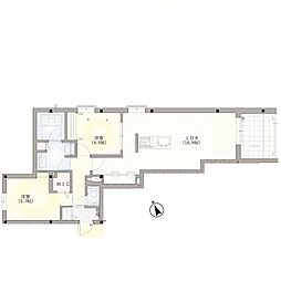 チェリーゼ 2LDKの間取図画像
